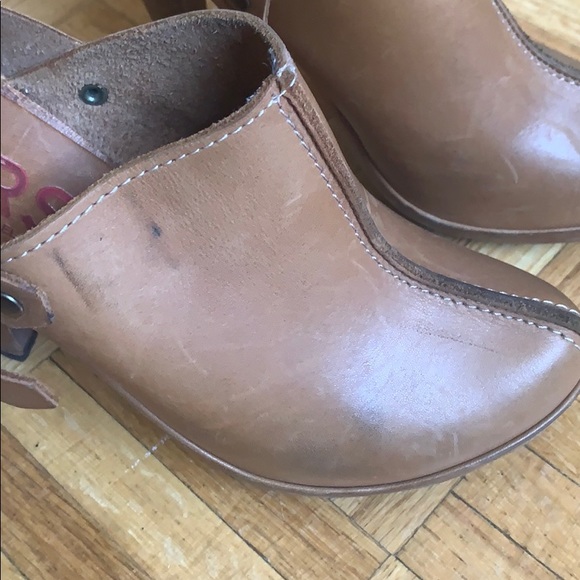 Kors Michael Kors tan platform slingback heels Size 6B - Picture 5 of 5